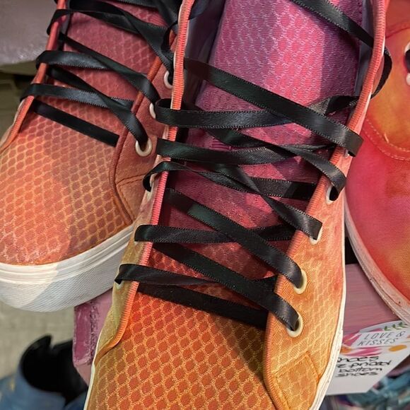 Colourful Ribbon Shoe Laces  - Picture 4 of 8